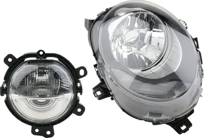 Obrázok produktu pre Johns, svetlomety pasuje do Mini F54 55 56 57 H4 Pravá strana s obrysovým svetlom