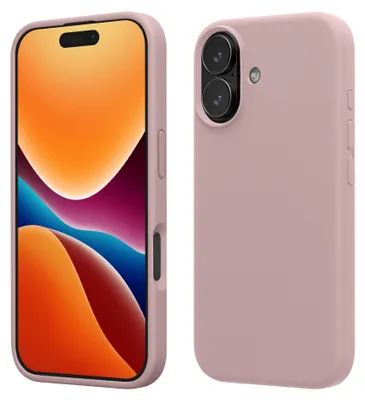 Produktbild von kwmobile Handyhülle für iPhone 17 Hülle, für iPhone 17 Case - Hülle Silikon - kabelloses Laden - Nude Lilac