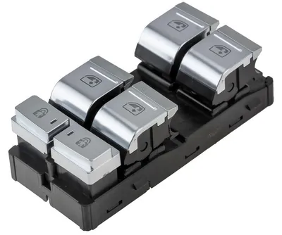 Produktbild von NTY EWS-AU-070 Fensterheberschalter für AUDI A6 Avant (4A5, C8) Vorne Links Fensterheber Schalter