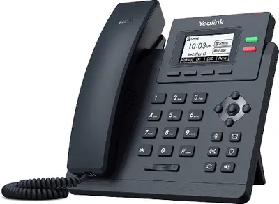 Immagine prodotto di Yealink SIP- T31W, telefono IP, grigio, cornetta con filo, 2 linee, 1000 voci, LCD
