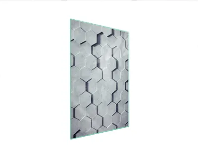 Image de Planche à découper en verre 35x52 Motif