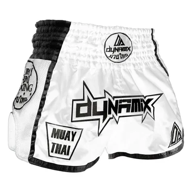 Produktbild von Dynamix Athletics Muay Thai Shorts Warpath Weiß/Schwarz (M)