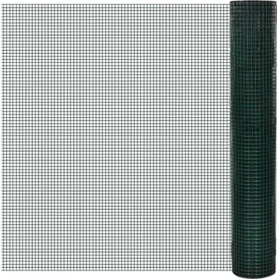 Produktbild von 1m x 25m Drahtgitter Maschendraht Volierendraht 12x12mm