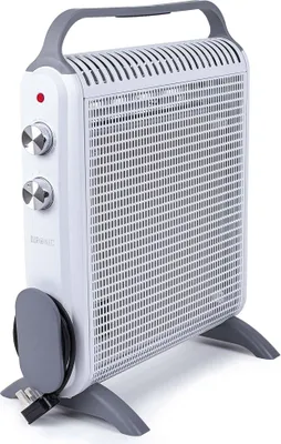 Produktbild von Duronic HV180 Elektroheizung, Konvektor Heizkörper, flaches Heizgerät mit Tragegriff, kleine energiesparende Elektro-Heizung mit 2 Stufen