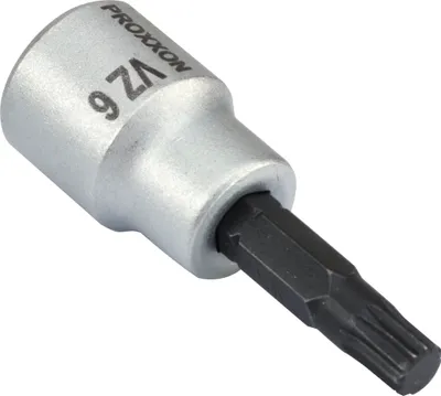 Produktbild von Proxxon Vielzahn-Einsatz 3/8" VZ 6, 50 mm lang