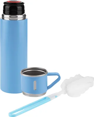 Produktbild von Isoflasche 450 ml, hellblau, matt