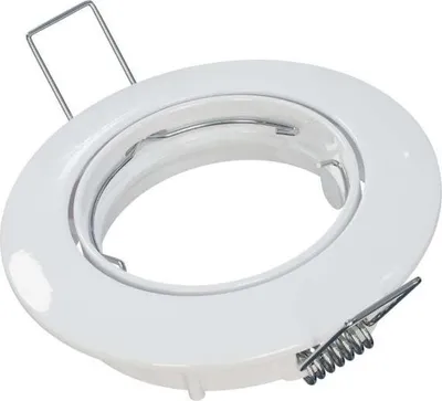 Immagine prodotto di LED Labs OPRA cornice di montaggio per plafoniera GU10 IP20 rotonda Ø 75 mm foro bianco