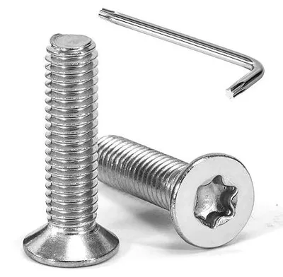 Zdjęcie produktu dla Śruby M6X12 mm łeb stożkowy torx A2 V2A nierdzewne 20 szt.