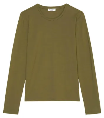 Produktbild von Marc O'Polo Rundkragen Langarmshirt für Damen