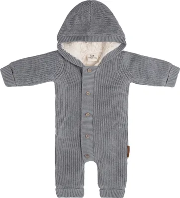 Produktbild von Baby's Only Overall teddyfutter Soul - Grau - 68 - 100% Baumwolle