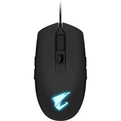 Produktbild von GIGABYTE AORUS M2, Beidhändig, Optisch, USB Typ-A, 6200 DPI, Schwarz