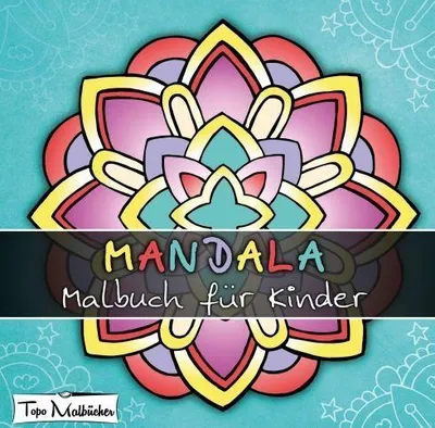 Produktbild von Mandala Malbuch für Kinder ab 4 Jahren