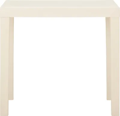 Produktbild von vidaXL Gartentisch Weiß 79x65x72 cm Kunststoff