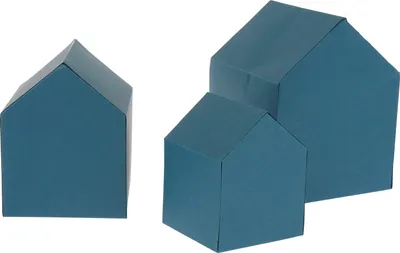 Produktbild von VBS Schablonen-Set "Häuser", 3-tlg.