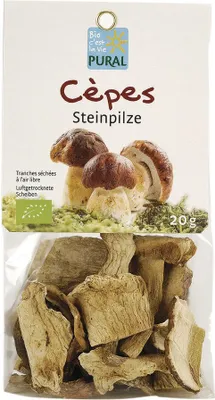Produktbild von Pural luftgetrocknete Steinpilze 20g