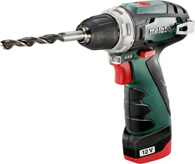 Obrázok produktu pre Metabo POWERMAXX BS BASIC - Vŕtačka/skrutkovač - akumulátorový - skľučovadlo 10 mm - 34 N-m - 2 akumulátory