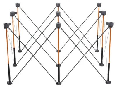 Zdjęcie produktu dla BORA CK9S Uniwersalna podstawa stonogi 122 x 122 cm wysokość 76 cm + torba