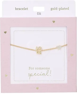 Produktbild von Depesche Armband Heart of Gold goldfarben Damen Schmuck
