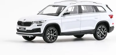 Produktbild von Skoda Kodiaq FL (2021) White Moon Metallic ABREX 1:43