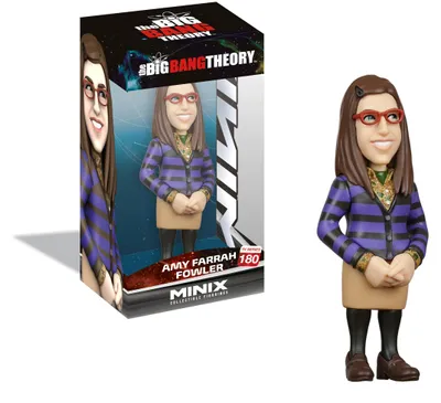 Productafbeelding van The Big Bang Theory - Miniatuurfiguur Amy Farrah Fowler, 12 cm