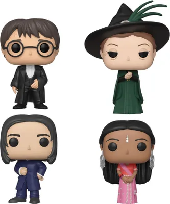 Obrázek produktu pro Figurka Harry Potter - Severus Snape/Harry Potter/Parvati Patil/Minerva McGonagall (Funko POP! 4-Pack)