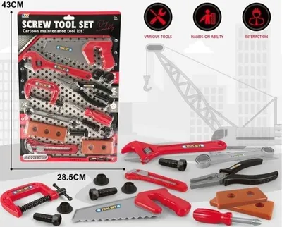 Obrázek produktu pro Sada nářadí pro malé kutily - Kreativní hraní