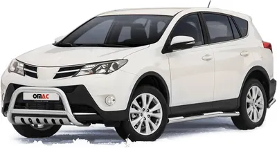 Immagine prodotto di Barra di protezione del paraurti anteriore per Toyota RAV4 2013-2015 con ABE in acciaio inox argento