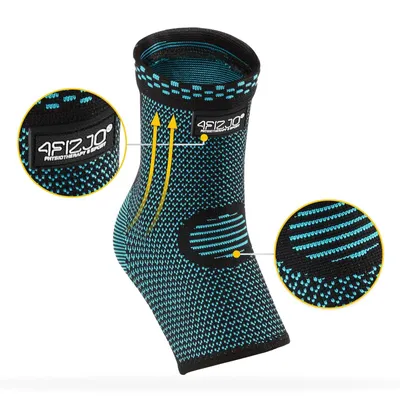 Obrázek produktu pro 4FIZJO Elastická bandáž hlezenního kloubu L, modrá