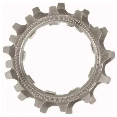 Imagen del producto de Miche Shimano, piñón delantero, plateado, 1 velocidad / 16 dientes, plateado, 1 velocidad