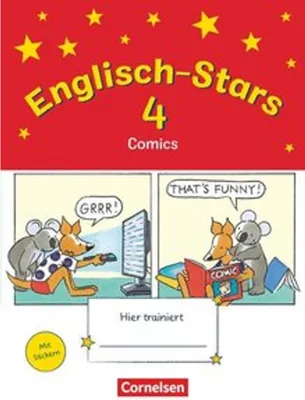 Immagine prodotto di Englisch-Stars 4. Schuljahr. Übungsheft Comics