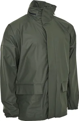 Produktbild von ELKA PRO PolyurethanRegenJacke mit Kapuze Olive 5XL