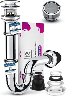 Immagine prodotto di Set per WC in ottone e cromo con acceleratore d'acqua M24 e regolatore di getto
