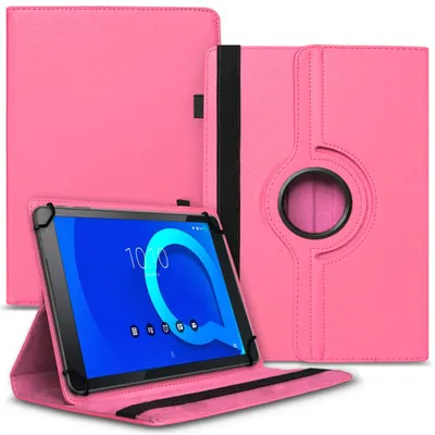 Produktbild von Schutzhülle Tablet Hülle für Tabwee T50 T90 / W90 Tasche Schutz Case 360 DrehbarFarbe 360 Uni:Pink