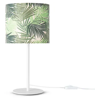 Produktbild von Leselampe Tischlampe Nachtlicht Schreibtischlampe Lampenschirm Jungle Leuchten Farbe / Größe Grün (Ø18cm)
