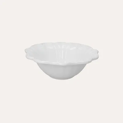 Image de KEYHOMESTORE | Saladier en céramique blanche  Ø 29 cm