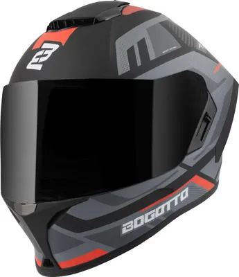 Image de Casque Bogotto Phantom Codex Fiberglass, noir/gris/rouge, S