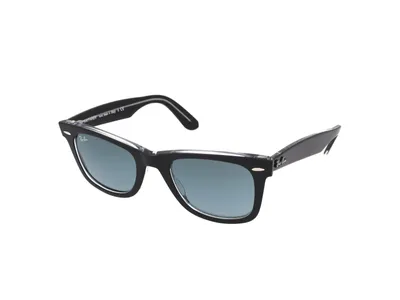 Produktbild von Ray-Ban ORIGINAL WAYFARER BICOLOR, Erwachsener, Uni, Quadratisch, Schwarz, Nicht-polarisierte Linse, Azetat