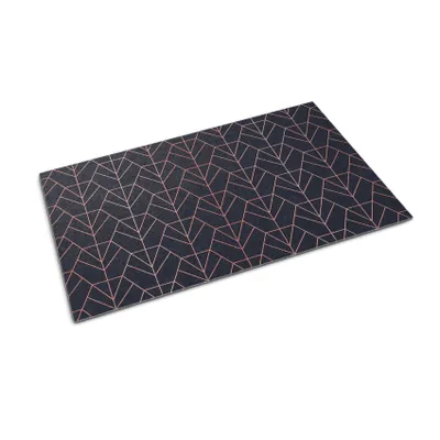 Obrázok produktu pre Rohožka na dvere - Rohož na zachytávanie nečistôt - Nekĺzavá vnútorná vonkajšia rohož - 150x100 cm - Abstrakcia
