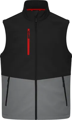 Produktbild von James & Nicholson Softshellweste Workwear JN1888 Gr. XS black/metal-grey