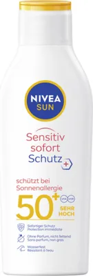 Produktbild von NIVEA SUN Sensitiv sofort Schutz 50+ sehr hoch Sonnenallergie Schutz