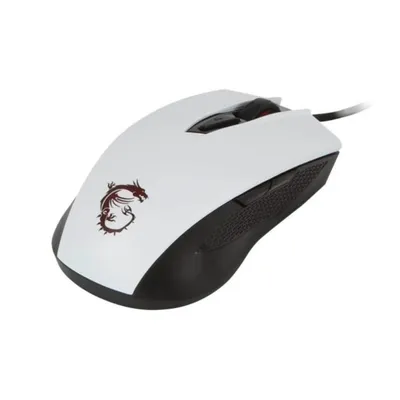 Zdjęcie produktu dla MSI Clutch GM40, Oburczny, Optyczny, USB Typu-A, 5000 DPI, Biay