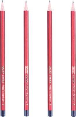 Produktbild von Herlitz Bleistifte Scolair B 4 StückMine bruchsicher 4er Blister