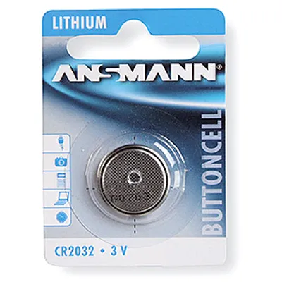 Produktbild von Ansmann CR 2032, Einwegbatterie, CR2032, Lithium, 3 V, 1 Stück(e), Silber