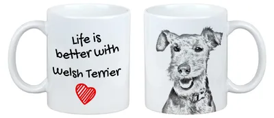 Produktbild von Art-Dog Keramiktasse Welsh Terrier