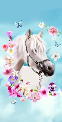 Produktbild von Beach towel Good Morning 75x150 cm - horse