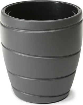 Produktbild von HowHomely Blumentopf Rund 43 cm Höhe, Pflanzkübel, Antrazit Übertopf für garten balkon