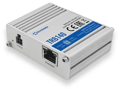 Zdjęcie produktu dla Teltonika TRB140, Cyfrowe i analogowe, Wejście/wyjście, RJ-45, SSH, CLI, NAT, DDNS, OpenVPN, Zielony, 9 - 30 V