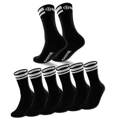 Produktbild von CHIEMSEE Socken Tennissocken Bequeme Performancesocken aus Baumwollmischung 6 Paar 35-38 schwarz