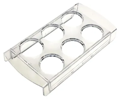 Image de support pour 12 œufs -extractible- 11164 (18-31 x 9,0 x 3,0cm) Utilisable universellement pour le réfrigérateur