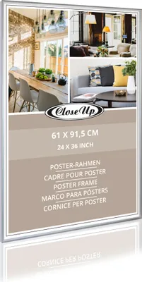 Produktbild von Posterrahmen 61 X 91,5 cm Aluminium silber Matt
